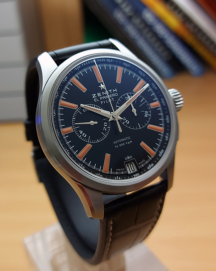 Zenith El Primero Pilot Limited Edition Wristwatch Ref. 03.2119.4002/24.C719